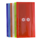 JAM Paper #10 Plastic Envelopes with Button and String Tie Closure, 5.25 x 10, Assorted Colours, 3 sets of 6 (921B1assrtdg)-5