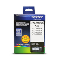 Brother Black Ink Cartridges, Super High Yield, 2 Pack (LC30292PKS)-2 InnobellaTM Super High Yield Black ink cartridges