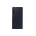 Samsung Wallet Cover Case for Samsung Galaxy A70 - Black-Premium synthetic Soft canvas