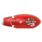 BIC Wite-Out Micro Correction Tape - Assorted Colours - 2 Pack-Flexible tip for smooth application and control