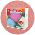 Sandtastik Classic Coloured Sand, 25 lb (11.3 kg) Box, Rose-Fine grain with natural sparkle throughout