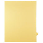 Mark Maker Legal Tabs - Letter Size - Buff - 1/15th cut - 25 tabs per package - 5 packages Pack - Number 118-Buff SingleTabs