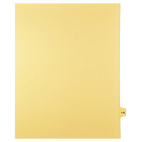 Mark Maker Legal Tabs - Letter Size - Buff - 1/15th cut - 25 tabs per package - 5 packages Pack - Number 118-Buff SingleTabs