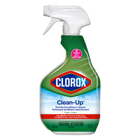 Clorox Clean-Up Disinfecting Bleach Cleaner Spray - Original Scent - 946 mL-All purpose cleaner powered by bleach removes tough stains on contact