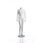 RP Female Headless Mannequin, White-Female headless mannequin