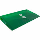 JAM Paper Plastic Envelopes with Button and String Tie Closure #10 Business Booklet - 5.25" x 10" - Green - 12 Pack -Size: #10 (5.25" L x 10" W)