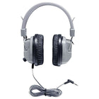 Hamilton Buhl Sc-7v Schoolmate Deluxe Stereo Headphone, Gray-Wired headphones offer high fidelity sound