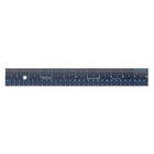 Westcott 12"/30cm SimpleView Steel Ruler-Black Steel Ruler