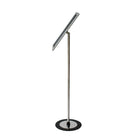 Futech FSH017S Landscape/Portrait Floor Sign Holder - 11" x 17" Signs - Silver-Holds images 11" x 17"