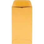 Quality Park Gummed #7 Coin Envelopes - 6-1/2"W x 3-1/2"L - Kraft - 500 Pack-Manufactured from heavyweight 28 lb. stock, the brown Kraft paper will provide privacy of the contents. The durability of the heavy paper will withstand normal wear and tear of everyday use
