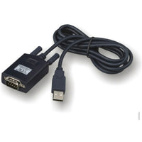 Electronic Master 3' USB Male to RS232 Male Cable, 0.6" x 1.3" x 3.3", Black-Electronic Master USB to RS232 Cable 3FT(heat sealed blister) is a RS232 Serial Pin to USB 2.0 cable adapter
