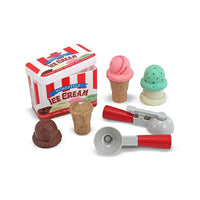 Melissa & Doug Ice Cream Scoop Set (LCI4087)-Ice cream cone playset