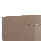 Flash Furniture Bright Beginnings Commercial Grade Modular Classroom Soft Seating, 1 Seater Chair/Ottoman - Neutral Vinyl-Holds up to 200 LBS. Static Weight Capacity