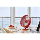 Stadler Form TIM - The Flexible USB Fan, Chilli Red-Infinitely variable air flow selector, from a gentle breeze to full power