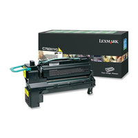 Lexmark C792X1YG Return Program Toner Cartridge, Laser,Extra High Yield, OEM, Yellow, (C792X1YG)-Print Technology: Laser