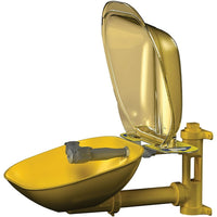 Bradley Halo Eyewash Stations, Wall-Mount Installation, Plastic Bowl-Type - Eyewash