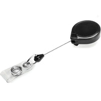 Retractable Mini-Bak ID Badge Holders, 12 Pack-Retractable Badge Holder