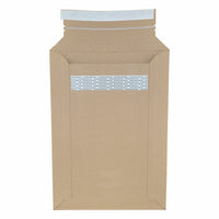 Eddie's Recycled Cardstock Rigid Mailer - 13" H x 18" W - Kraft - 50 Pack-Rigid Mailers