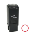 Trodat S-Printy ''Circle Impression'' Red Ink Self-Inking Mini Stamp 4921-High-quality stamps with nontoxic, water-based ink