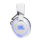 JBL Quantum 910P Wireless Over-Ear Console Gaming Headset for Playstation - White/Blue-Compatible via 2.4GHz wireless connection with Playstation (PS5 and PS4), PC and Nintendo Switch