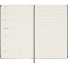 Moleskine Undated Weekly Planner - 12 Month - Large - Black - Hard Cover - 5" x 8.25"-Monthly mini calendar stickers to fill in and apply to the month dividers