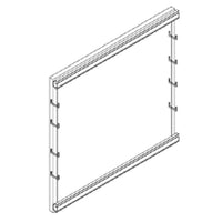 TygerClaw Multifunctional Base Cabinet Organizer With 4 Basket Adjustments (TYKCWB102221)-It has four vertical side-mount basket positions.