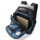 Samsonite Pro Slim Backpack 15.6", Shaded Grey/Black-15.6" laptop compartment with Fast Fit adjustable laptop sleeve includes tricot lining.