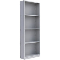 Metalware RK433 Boltless Shelving Unit, 5-Shelves, 36" x 18" x 100", Light Grey-Adjustable shelving system that provides high strength, yet economical storage capacity for your needs