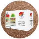 Sandtastik Floral Coloured Sand, 10 lb (4.5 kg) Box, Beige-Coarse grain with natural sparkle throughout