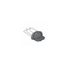 Wamaco Slatwall Hat/Cap Dispenser, Chrome, 10 Pack, 10 Pack-Perfect for storefront display or storage