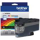Brother Genuine LC406XLBKS INKvestment Tank High-Yield Black Ink Cartridge-Intelligently engineered to work in seamless unison with your Brother INKvestment Tank inkjet printer