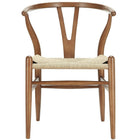 Nicer Furniture Wegner Wishbone Chair - Walnut-Modern design of Mid century.