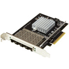 StarTech Quad-Port SFPPlus Server Network Card, PCI Express, Intel XL710 Chip (PEX10GSFP4I)-Provide redundant network links to mission-critical systems