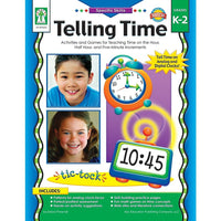 eBook: Key Education 804052-EB Telling Time - Grade K - 2-You will receive two emails: one confirming your entire order, and one with a "Download Software" buttonYou can download immediately or return to your email to download later
