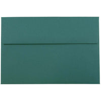 JAM Paper A8 Invitation Envelopes - 5 1/2" x 8 1/8" - Teal Blue - 1000 Pack (63924021B)-Colour: Teal Blue