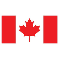 Canada Triple Knit Poly Flag, 60" x 120"-100% Polyester 60" x 120" flag for indoor or outdoor use