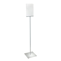 Azar Pedestal Two-Sided Sign Holder - 8.5" W x 14" H-Sold in Multiples of: 1