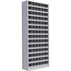 Metalware RK383 Boltless Shelving Unit, 15-Shelves, 36" x 12" x 88", Light Grey-Adjustable shelving system that provides high strength, yet economical storage capacity for your needs