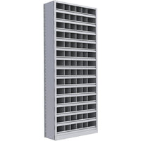 Metalware RK383 Boltless Shelving Unit, 15-Shelves, 36" x 12" x 88", Light Grey-Adjustable shelving system that provides high strength, yet economical storage capacity for your needs