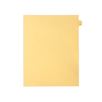 Mark Maker Legal Exhibit Index Tab Buff Single Tabs, 1/26h Cut, Letter Size, No Holes, Letter B, 25 Pack-Buff Single Tabs, 1/26th Cut