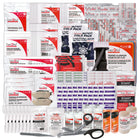 First Aid Central Type 3 Intermediate First Aid Kit - Medium - 26-50 Persons - Refill-Packed in a resealable waterproof plastic bag with bilingual first kit logo