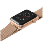 LAUT Steel Loop Watch Strap For Apple Watch Series 1-8/SE/Ultra - Gold - 42-44mm-Durable and strong with an easy to adjust design Compatible with Apple