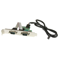 StarTech 24In Internal USB Motherboard Header to 2 Port Serial Rs232 Adapter-Direct connection from the motherboard header allows for a clean and completely contained setup without taking up a PCI/PCI-Express slot in your system
