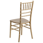 Flash Furniture HERCULES Series Gold Wood Chiavari Chair-Gold Finish