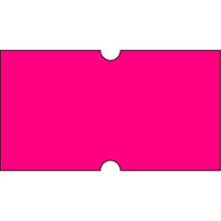 Motex 5500 Fluorescent Label - 7/8" x 7/16" - Pink - 20 Pack-Labelling Gun Label
