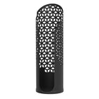 Better Living Rollo Hexacube Tissue Roll Holder, Matte Black (53688)-Durable sheet steel construction