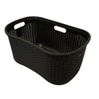Modern Homes 40L Laundry Basket - 23.2" x 14.96" x 10.63" - Brown-Durable and easy to clean