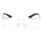 Pyramex Itek Safety Eyewear Glasses, Clear, 12 Pack-Soft dual injected rubber temple tips provide non-slip comfort