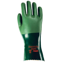 Ansell Scorpio 8-352 Gloves, Size Large/9, 12" L, Neoprene, Interlock Inner Lining, 55 mil - 12 Pack-Cuff Style Pinked