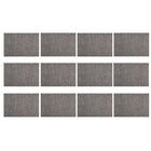 Maxwell & Williams Stripe Placemat - Taupe - Pack of 12-Dinnerware